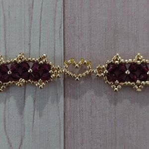 Handmade  bracelet, earing set